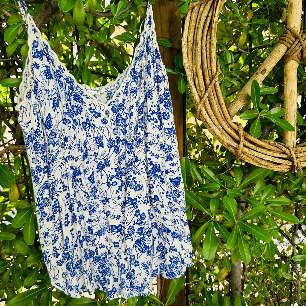 Free people floral tank